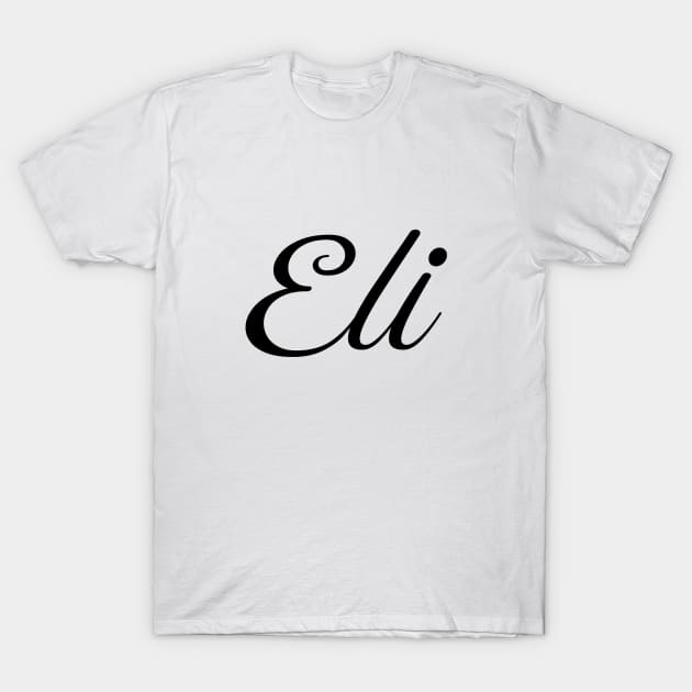 Name Eli T-Shirt by gulden